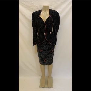 For David Howard Climax Karen Okada 2pc Skirt Set